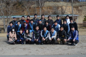 2012年度春合宿集合写真